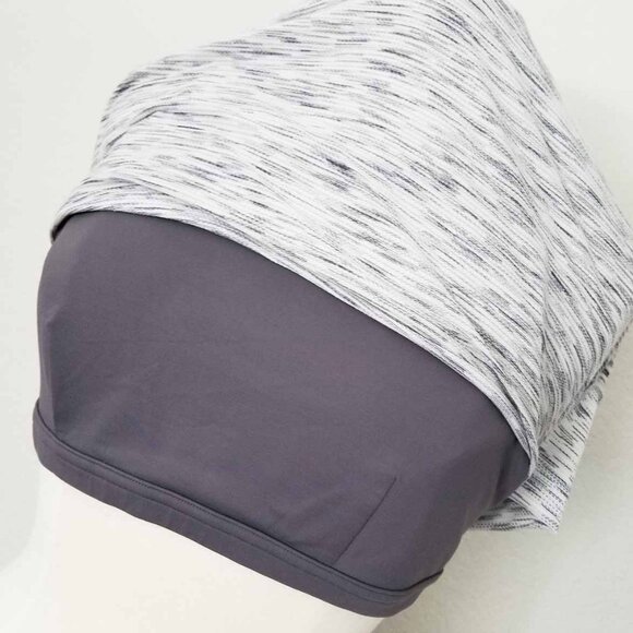 Lululemon Raise The Barre Tank Tiger Space Dye Black White Dark Carbon Size 10 - Picture 12 of 15